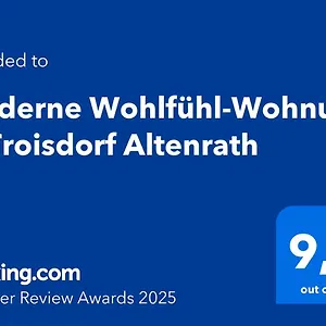 Moderne Wohlfuehl-wohnung In Altenrath Apartment